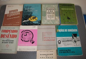 Livros Escolares Antigos - Portes Grátis.