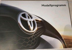 Folheto Promocional Toyota 2009