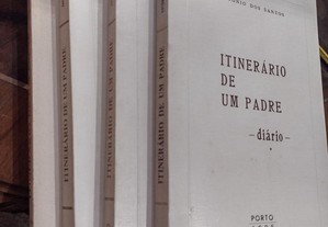 Itinerário de um Padre "Diário" 4 Vol, - António dos Santos