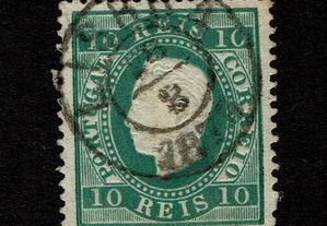 Selo Portugal 1879/80-Afinsa 49B Dent. 13 1/2 - Usado