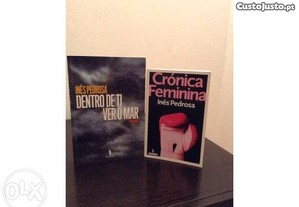 Dois livros de Inês Pedrosa pelo preço de um!