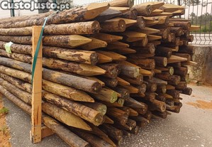 Postes Madeira Tratada Tosco