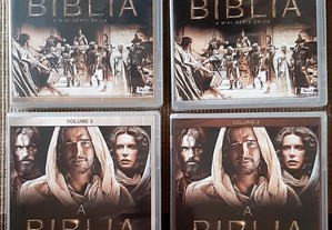 Série em 4 DVDs: A Bíblia (Diogo Morgado) - NOVOS! SELADOS!