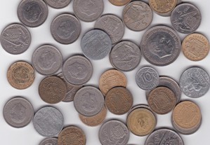 Lote moedas espanholas