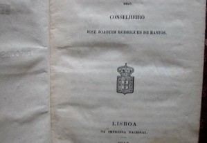 Meditações. Conselheiro José Joaquim R. Bastos1843