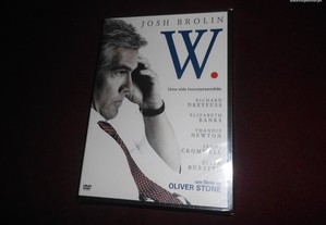DVD-W.-Josh Brolin-Oliver Stone-Selado