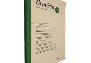 Brotéria - Cultura e informação (N.º 1 - Vol. 140 - Janeiro 1995 - Escolher a solidariedade) - António Guterres