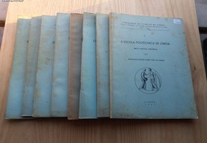 A escola Politécnica de Lisboa, 8 volumes, 1937