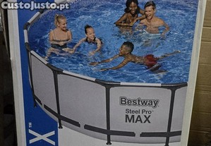 Piscina redonda 4,57m Bestway (1,22m altura)