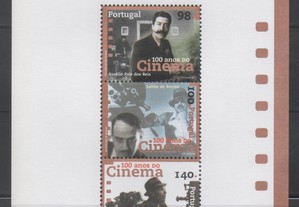 Bloco 173. 1996 / 100 Anos do Cinema em Portugal. NOVO.