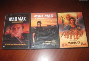 Trilogia em DVD "Mad Max" com Mel Gibson
