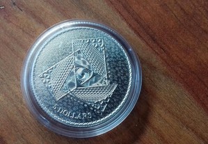 Moeda 5 Dólares Tokelau "Magnus Opus" 2022 - 1oz