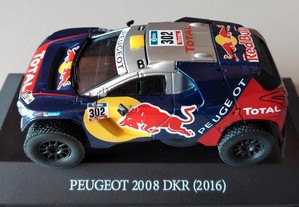 * Miniatura 1:43 PEUGEOT 2008 DKR 302 Peterhansel Dakar 2016