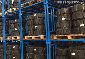 Rastos, lagartas de borracha para mini escavadoras giratórias, etc