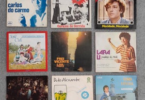 Vinil música portuguesa (8 discos)