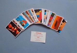 Cromos caderneta Disvenda - Conan