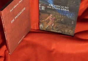 2 livros novos de José Alberto Oliveira: De Passagem / Rectificação da Linha Geral