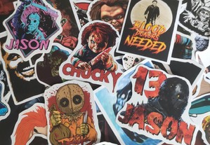 Stickers Autocolantes Horror Movies Terror Cores