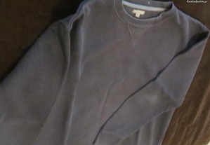Camisola Sweatshirt Basic Line XXL , Cor - Cinzenta escuro