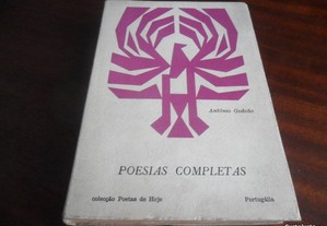 "Poesias Completas" 1956-1967 de António Gedeão - 2ª Edição de 1968
