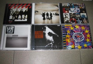 6 CDs dos U2/Selados/Portes Grátis!
