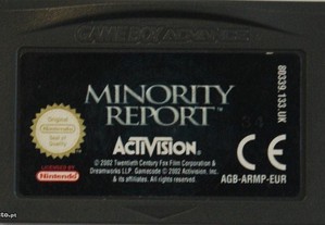 Jogo GBA Minority Report