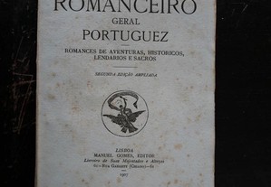 Romanceiro Geral Português. Theophilo Braga. 1907.