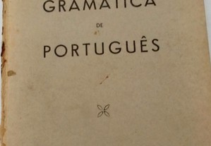 livro gramatica de portugues ano 1938