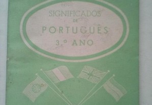 Significados de Português - 3o. Ano