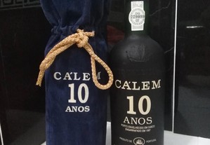 Vinho do Porto Calem 10 Anos antiga.