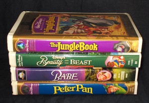 Filmes Disney VHS edição especial versão original