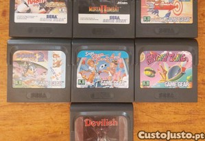 Game gear Jogos.