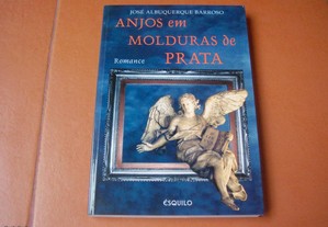 Livro "Anjos em Molduras de Prata" de José Albuquerque Barroso / Esgotado / Portes Grátis