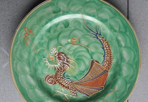 Prato Japão dragão verde