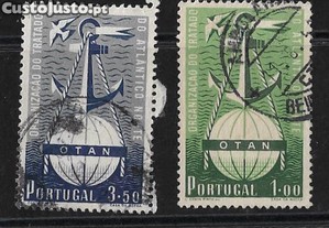 Série completa de selos usada. Portugal 1952