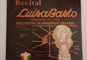 LP Vinil Recital Luísa Basto com Orquestra de Shegundo Galarza