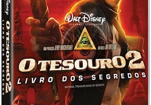 DVD: O Tesouro 2 Livro dos Segredos - NOVO! SELADO!