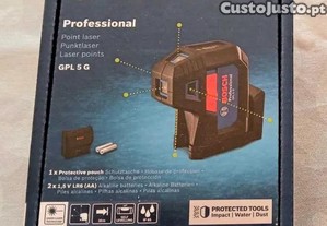 Bosch GPL 5 G - Nvel laser de 5 Pontos (NOVO com GARANTIA) + Trip