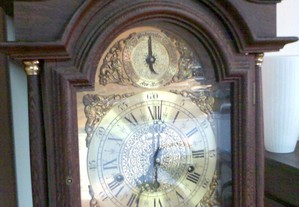 Relógio sala madeira jambire-estilo Indo-Português