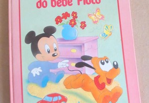 Livro Infantil, ilustrado, As Aventuras do Bebé Pluto - da Walt Disney