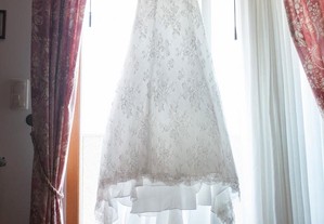 Vestido de noiva marca AIRE Vintage