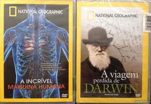 16 DVDs - National Geographic - NOVO / SELADO