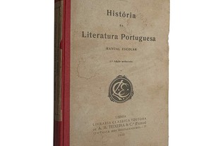 História da literatura portuguesa (Manual escolar) - Fidelino de Figueiredo