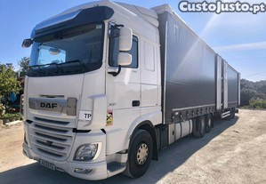 Daf xf 480 camião reboque