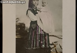 Postal S. M. El-Rei D. Manuel II em 1890 aos 5 Anos