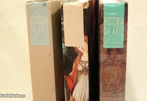 História da Arte Larousse em 3 Volumes Civilização