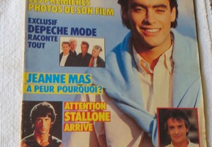 Revista Música Salut 1985 - Sting Depache Mode e Michel Sardou