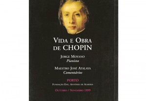Brochura Vida e Obra de Chopin de 1999