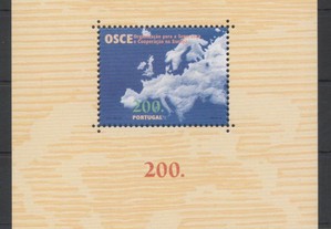 Bloco 178. 1996 / OSCE - Organização para a Segurança e Cooperação na Europa. NOVO.
