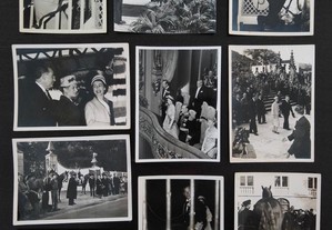 fotos antigas da visita da rainha Isabel II a Portugal em 1957 e afins